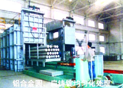 鋁合金圈、扁鑄錠均勻化處理